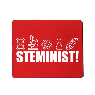 Steminist March For Science Logo Mousepad