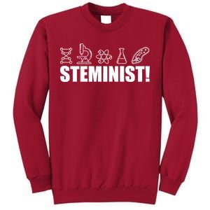 Steminist March For Science Logo Tall Sweatshirt