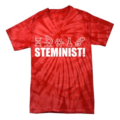 Steminist March For Science Logo Tie-Dye T-Shirt