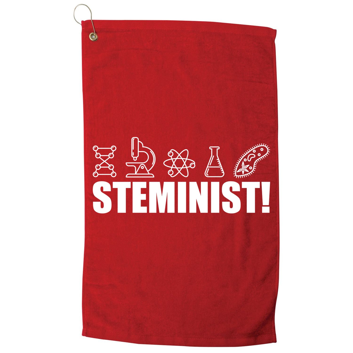 Steminist March For Science Logo Golf Towel