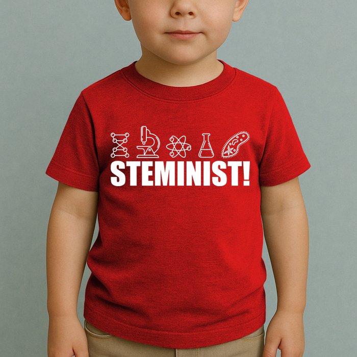 Steminist March For Science Logo Toddler T-Shirt