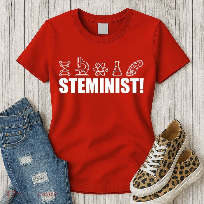 Steminist March For Science Logo Womens T-Shirt