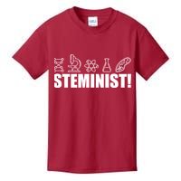 Steminist March For Science Logo Kids T-Shirt