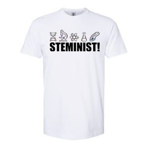 Steminist March For Science Logo Softstyle CVC T-Shirt