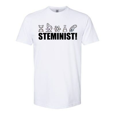 Steminist March For Science Logo Softstyle® CVC T-Shirt