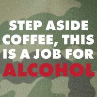 Step Aside Coffee This Is A Job For Alcohol Legacy Tie Dye Trucker Hat