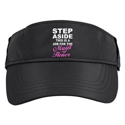 Step Aside This Is A Job For The Maid of Honor Adult Drive Performance Visor