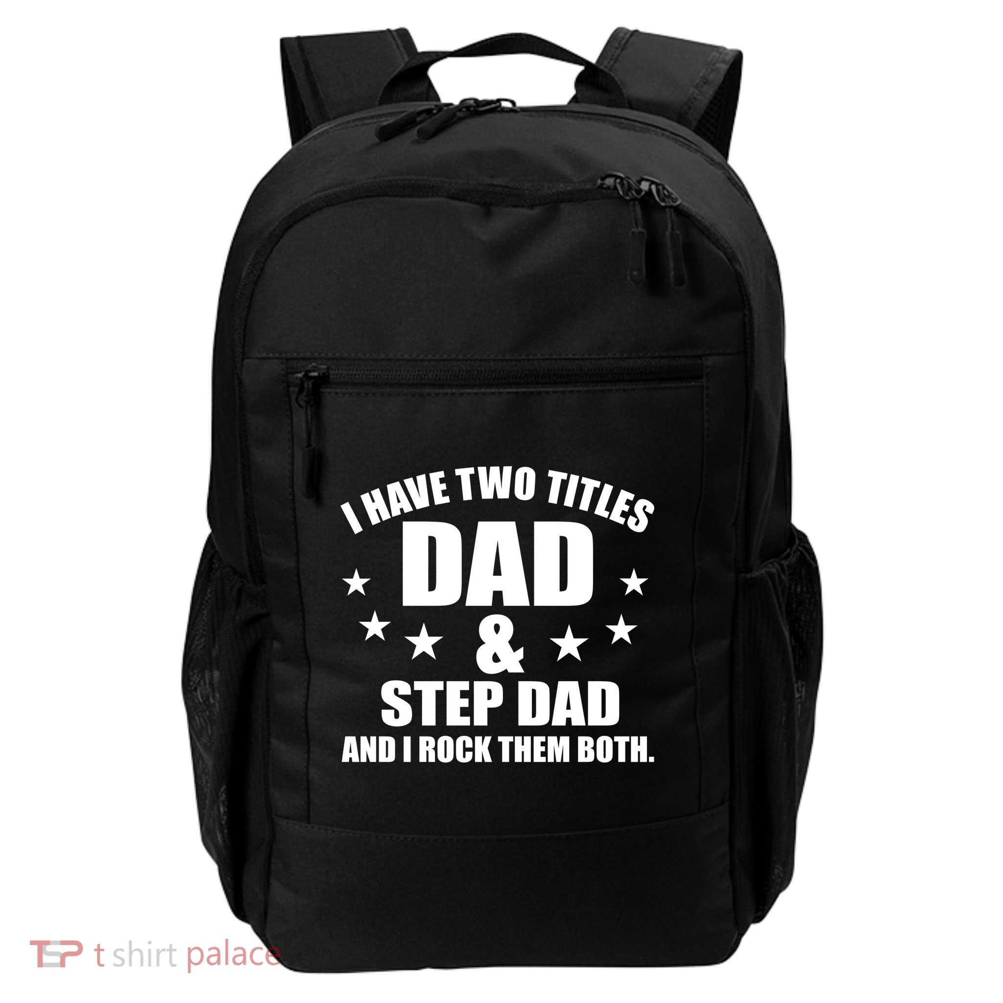Step Dad Rocks Daily Commute Backpack