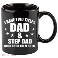 Step Dad Rocks 11oz C Handle Ceramic Mug