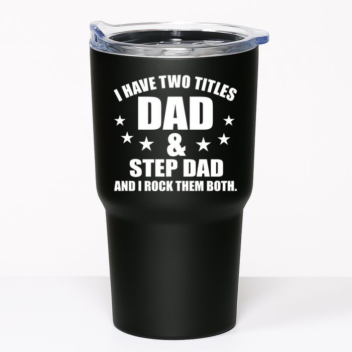 Step Dad Rocks Tumbler