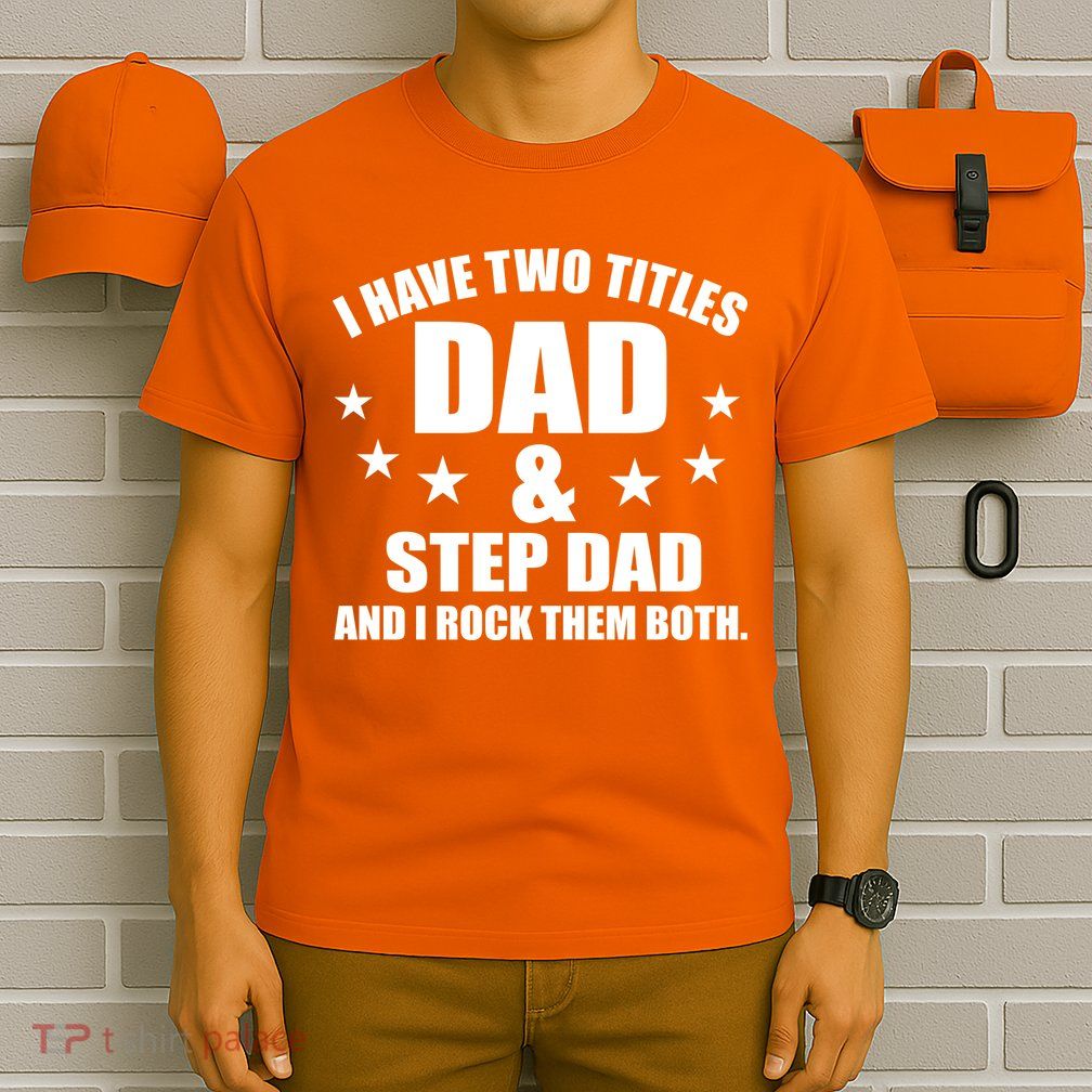 Step Dad Rocks T-Shirt