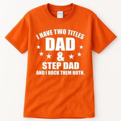 Step Dad Rocks Tall T-Shirt