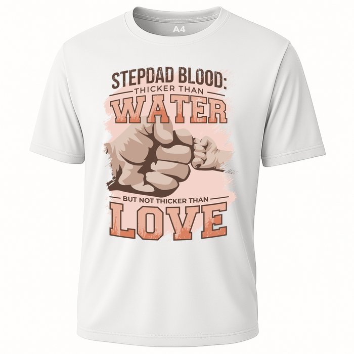 Stepdad Blood Love Cooling Performance Crew T-Shirt