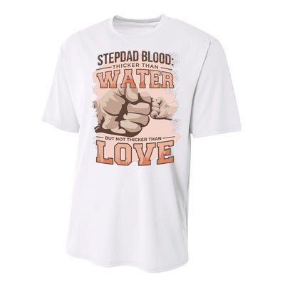 Stepdad Blood Love Performance Sprint T-Shirt