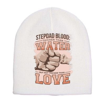 Stepdad Blood Love Short Acrylic Beanie