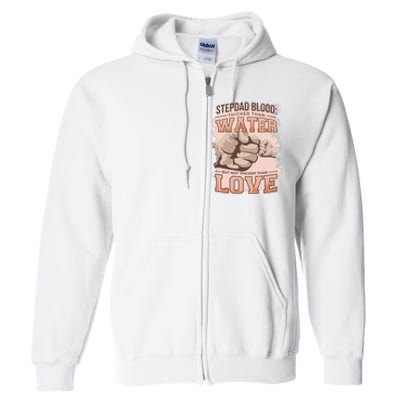 Stepdad Blood Love Full Zip Hoodie