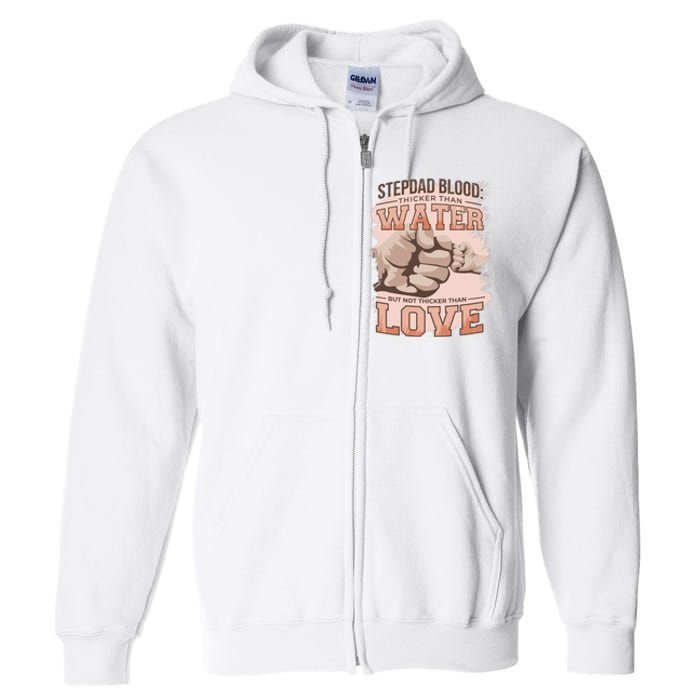 Stepdad Blood Love Full Zip Hoodie