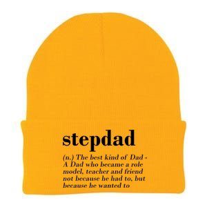 Stepdad Definition Knit Cap Winter Beanie