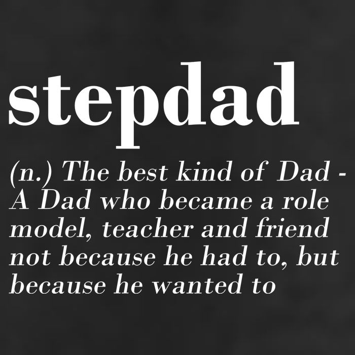 Stepdad Definition 7 Panel Mesh Trucker Snapback Hat