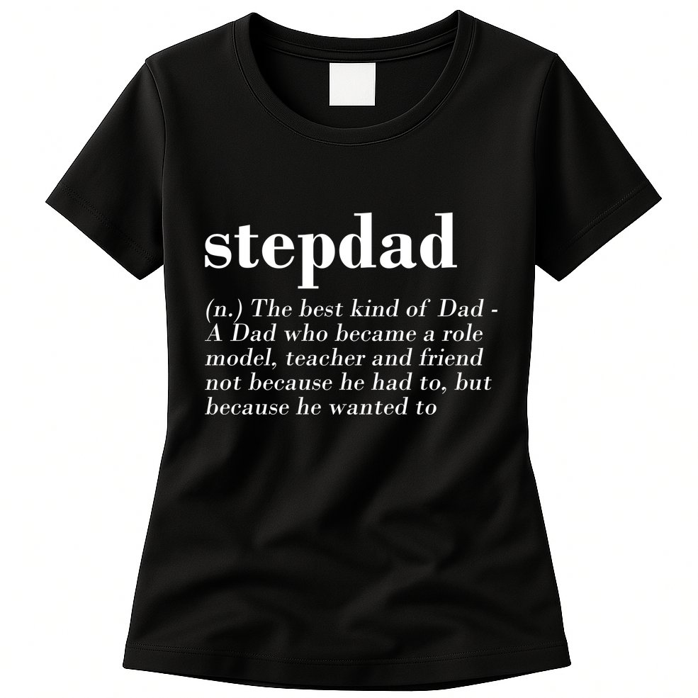 Stepdad Definition Womens T-Shirt