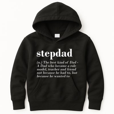 Stepdad Definition Kids Hoodie