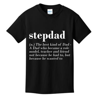 Stepdad Definition Kids T-Shirt