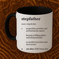Stepfather Noun Definition Mug