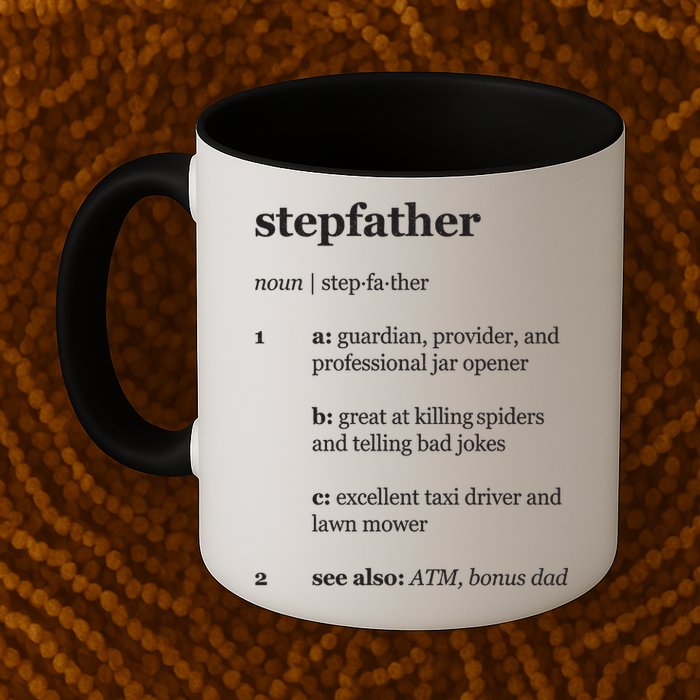 Stepfather Noun Definition Mug