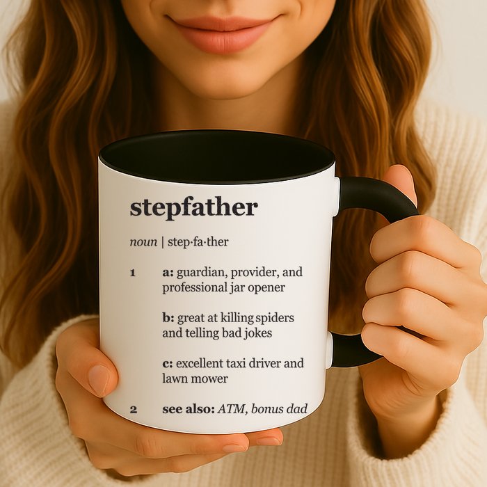 Stepfather Noun Definition Mug