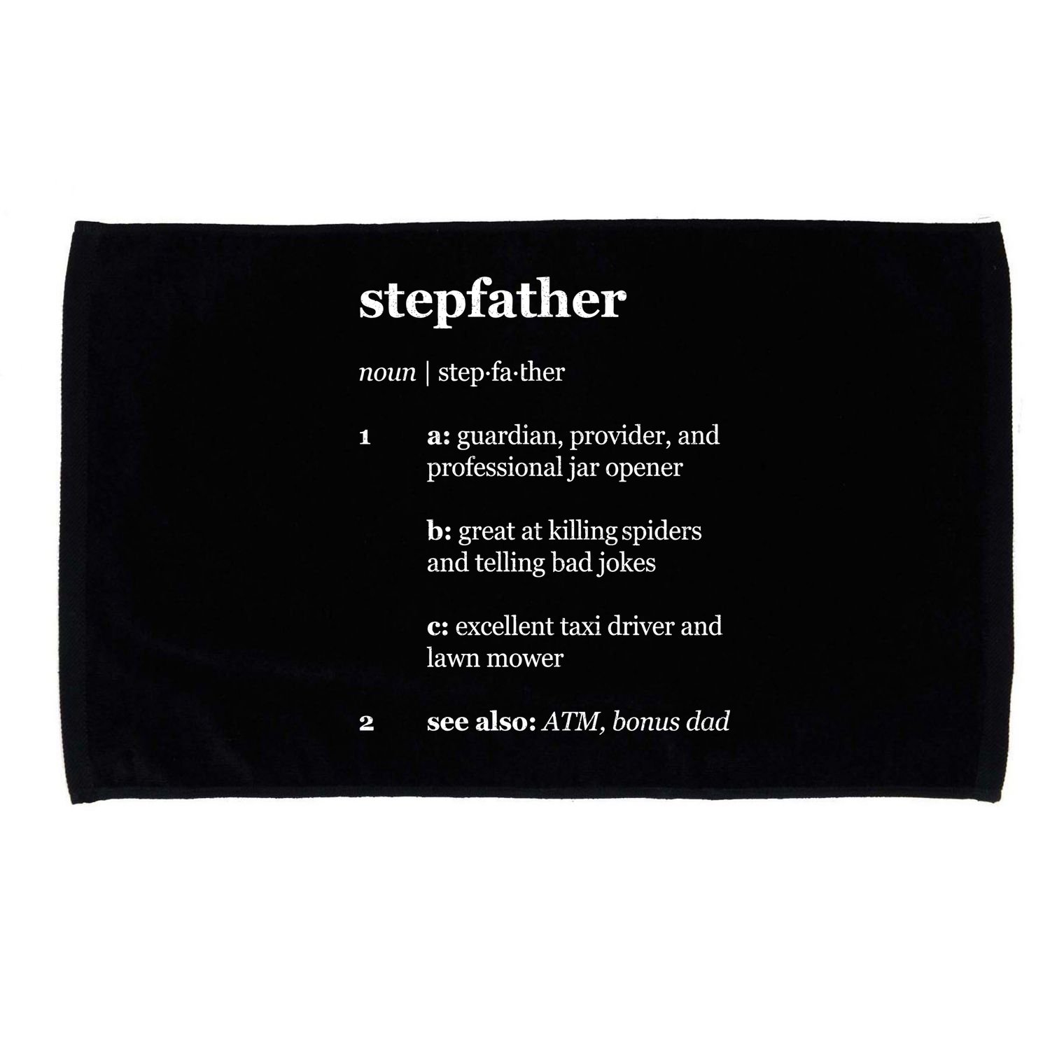 Stepfather Noun Definition Microfiber Hand Towel