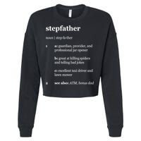 Stepfather Noun Definition Cropped Pullover Crew