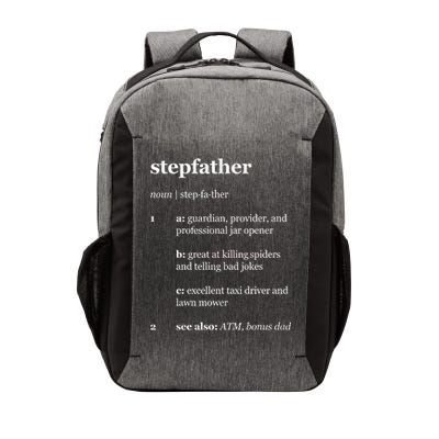 Stepfather Noun Definition Vector Backpack