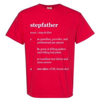 Stepfather Noun Definition Garment-Dyed Heavyweight T-Shirt