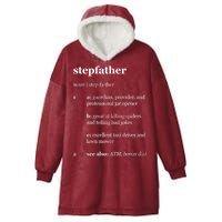 Stepfather Noun Definition Hooded Wearable Blanket