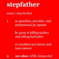 Stepfather Noun Definition Button