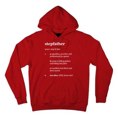 Stepfather Noun Definition Tall Hoodie