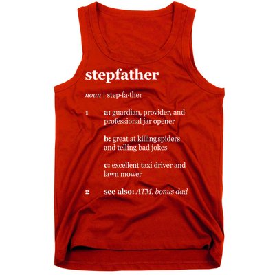 Stepfather Noun Definition Tank Top