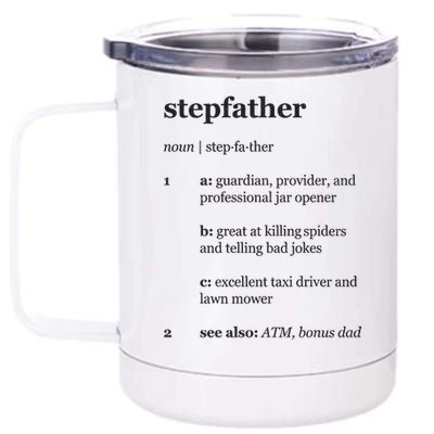 Stepfather Noun Definition 12 oz Stainless Steel Tumbler Cup