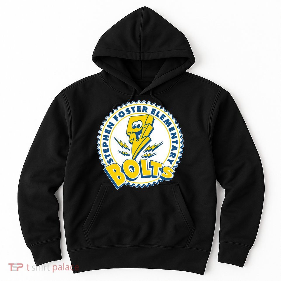 Stephen Foster Elementary Bolts Logo Hoodie