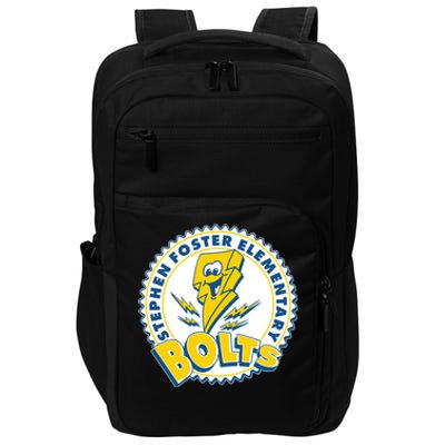 Stephen Foster Elementary Bolts Logo Impact Tech Backpack