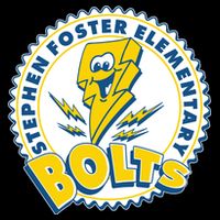 Stephen Foster Elementary Bolts Logo Button