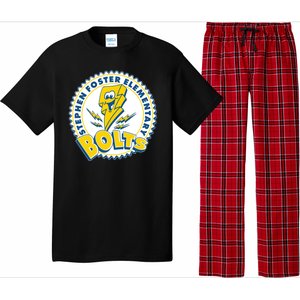 Stephen Foster Elementary Bolts Logo Pajama Set