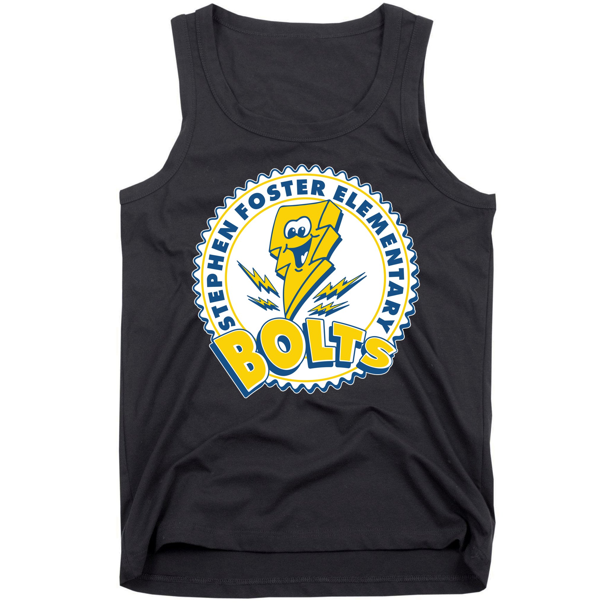 Stephen Foster Elementary Bolts Logo Tank Top