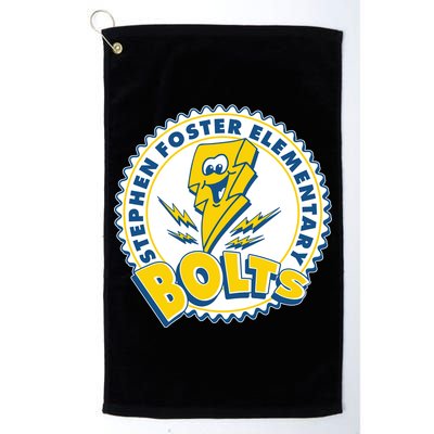 Stephen Foster Elementary Bolts Logo Golf Towel