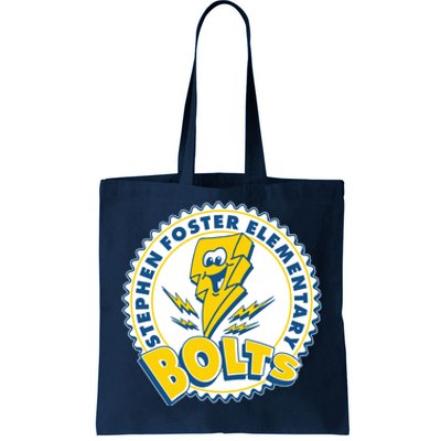 Stephen Foster Elementary Bolts Logo Tote Bag