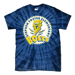 Stephen Foster Elementary Bolts Logo Tie-Dye T-Shirt