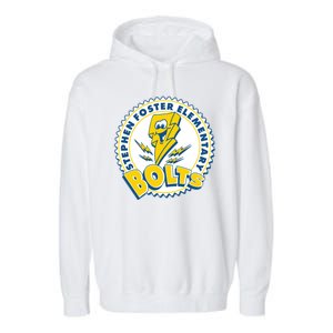 Stephen Foster Elementary Bolts Logo Garment-Dyed Fleece Hoodie