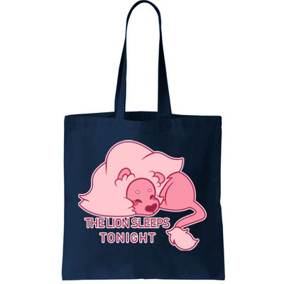 Stephens Universe Lion Sleeps Tote Bag