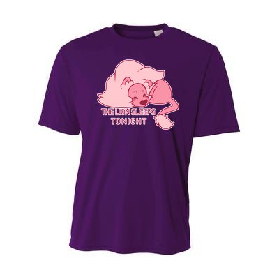 Stephens Universe Lion Sleeps Youth Performance Sprint T-Shirt