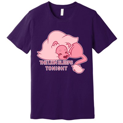 Stephens Universe Lion Sleeps Premium T-Shirt